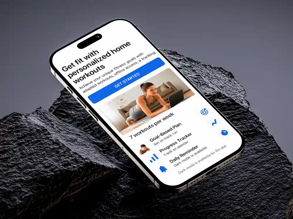Fitness App for Personalized Home Workouts